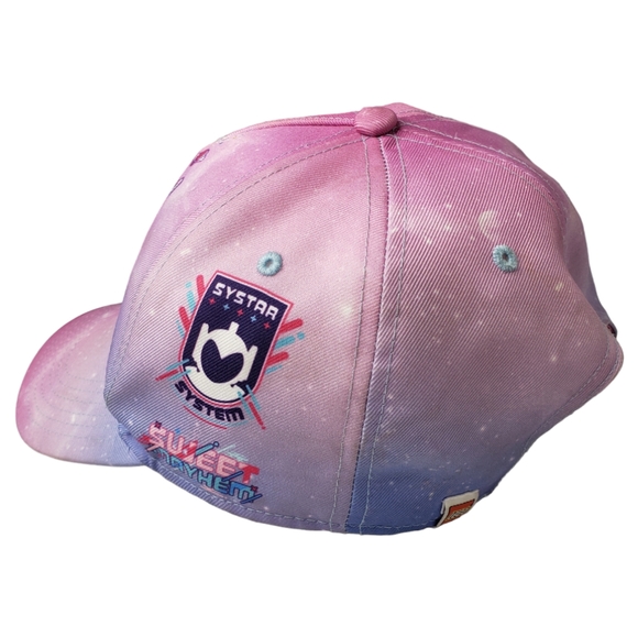 Lego Movie 2 Girls Character Graphic Systar System Ombre Tiedye Stars Ballcap OS - Picture 3 of 14